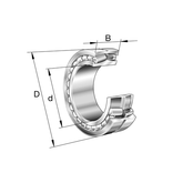 FAG Bearing - 23984MC3 Spherical Roller Bearing 420mm Bore (C3 Clearance) | 23984MC3_FAG