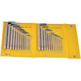 Trax - 25 Piece Long Arm Ball Point Hex Key Set | ARX-25BHKS