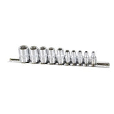 Kincrome E-TORX Socket Set 10 Piece 1/4 & 3/8" Drive | 02093