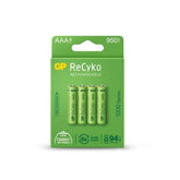 Powercell - GP Recyko 1.2v AAA 950mAh LSD - Card of 4 | 100AAAHCB-C4