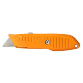 Orange Safety Ultra-Grip Self Retracting Knife
