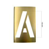 Dy-Mark - Interlocking Stencil A-Z 125mm | 13711125