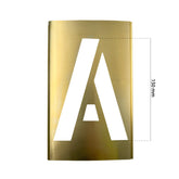 Dy-Mark - Interlocking Stencil A-Z 150mm | 13711150