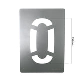 Dy-Mark - Zinc Stencil 0-9 150mm | 13801150