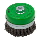 Josco - Brush Cup TK27 - 22 100 x 2R x M14 LL 0.50 Stainless 316 | 160NB3SS
