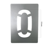 Dy-Mark - Zinc Stencil 0-9 175mm | 13801175