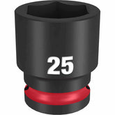 Milwaukee - SHOCKWAVE™ ½" Drive 25mm Standard 6 Point Impact Socket | 49666257