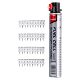 Makita - Std Concrete Nail 20mm x 2.6mm / 1000Pk Including 1 x Fuel Cell | 196290-2