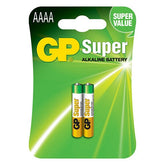 Powercell - GP Super Alkaline AAAA - Card of 2 | GP25AC2