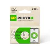Powercell - GP Recyko 9v series 200mAh LSD - Card of 1 | 20R8HCB-C1