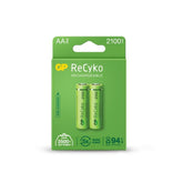 Powercell - GP Recyko 1.2v AA 2100mAh LSD - Card of 2 | 210AAHCB-C2