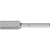 PFERD - Dia. 12 x 25mm Tungsten Carbide High-Performance Burr Tough Cylindrical Zya Shank Dia. 6.35mm Impact-Resistant | 21722156