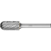 PFERD - Dia. 12 x 25mm Tungsten Carbide High-Performance Burr Tough Cylindrical with Radius End Wrc Shank Dia. 6.35mm Impact-Resistant | 21722216