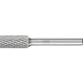 PFERD - Dia. 9.5 x 19mm Tungsten Carbide Burr Cylindrical Zya Shank Dia. 6.35mm Z3P Universal Medium Cross Cut | 21724062