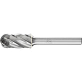 PFERD - Dia. 12.7 x 25.4mm Tungsten Carbide High-Performance Burr Alu Cylindrical with Radius End Wrc Shank Dia. 6.35mm for Aluminium/Non-Ferrous Metals | 21724465