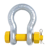 Beaver - Shackle Safety Bow Gr S Galv 22x25mm WLL 6.5 T | 244322