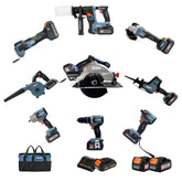 Senix - X2 18V 9 Piece Combo Kit S1 | S2K9B2-01