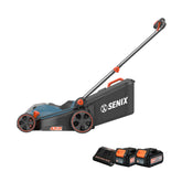 Senix - 2X2 36V 43cm (17") Lawn Mower Kit | LPPX2-M2-EU