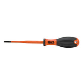 Klein Tools - 100mm VDE Ins Screwdriver 4.0mm Cab Tip | A-32243-INS