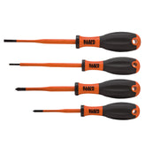 4 PIECE ERGONOMIC INS SCREWDRIVER SET | A-32690-INS