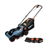 Senix - 2X2 36V 38cm (15") Lawn Mower Kit | LPPX2-M4-EU