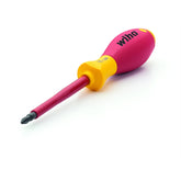 Wiha - Slimfix Screwdriver, Phillips Ph1 x 80mm, Softfinish, VDE 1000V Insulated | WH-39564
