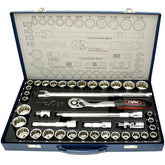 Trax - 40 Piece 1/2" Drive Metric & SAE Socket Set | ARX-12040