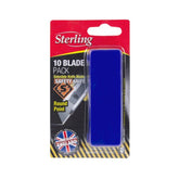 STERLING Round Point Blade for Side-Slide Knife Carded (x10) | 412BP-1