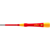 Wiha - Picofinish Fine Screwdriver, Slotted 2.0mm x 50mm , VDE 1000V Insulated | WH-44537