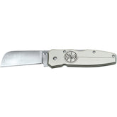 Klein Tools - Lightweight Lockback Knife 2-1/2" Slver | A-44007