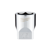 Milwaukee - 1/4" Drive Socket Metric Standard 15mm | 45349041