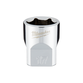 Milwaukee - 3/8" Drive Socket Metric Standard 17mm | 45349087