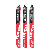 Milwaukee - The Torch™ with Nitrus Carbide™ 230mm 7TPI 3pk | 48005362