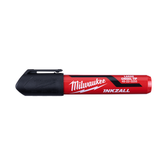 Milwaukee - INKZALL™ L Chisel Tip Mrkr 6.2mm Blk 12pk | 48223255