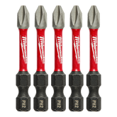 Milwaukee - SHOCKWAVE Power Bit Phillips #2 50mm (2") Pkt 5 | 48324602