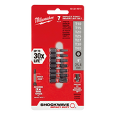Milwaukee - Milwaukee - SHOCKWAVE Insert Bit Set 7 Pce
T10, T15, T20, T25, T27, T30, T40 | 48324615