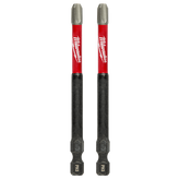 Milwaukee - SHOCKWAVE Power Bit Phillips #3 89mm (3-1/2") 2pk | 48324664