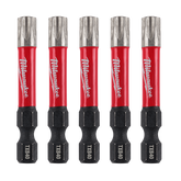 Milwaukee - SHOCKWAVE Power Bit Security Torx TXB040 50MM (2") 5PK | 48324699