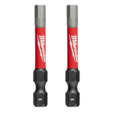 Milwaukee - SHOCKWAVE Power Bit Hex 5mm 50mm (2") 2PK | 48324737