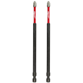 Milwaukee - SHOCKWAVE Power Bit Phillips #2 150mm (6") 2PK | 48324902