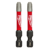 Milwaukee - SHOCKWAVE Power Bit Phillips #3 50mm (2") 2pk | 48324963