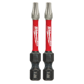Milwaukee - SHOCKWAVE Power Bit Torx T20 50mm (2") 2Pk | 48324984