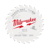 Milwaukee - 165mm 6-1/2" 24T Wood Track Saw Blade General Purpose | 48400624