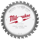Milwaukee - 137mm (5-3/8") 30T Metal & Stainless Circular Saw Blade (Suits M18FMCS-0) | 48404070