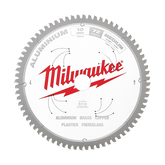 Milwaukee - 254mm (10") 72T Aluminium Circular Saw Blade | 48408360