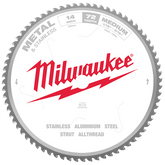 Milwaukee - 355mm (14") 72T Metal & Stainless Circular Saw Blade | 48408505