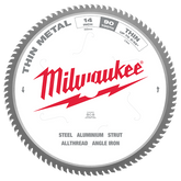 Milwaukee - 355mm (14") 90T Thin Metal Circular Saw Blade | 48408510