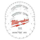 Milwaukee - 7-1/4" 184mm Wood Circular Saw Blade Set - 24T Framing & 40T Fine Finish | 48418732