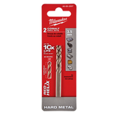 Milwaukee - RED HELIX™ Cobalt Drill Bit 3.5mm 2Pkt | 48892507