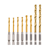 Milwaukee - SHOCKWAVE™ Red Helix Titanium Drill Bit Rivet Size Set 8 Pack
2 x 3mm, 2 x 3.2mm, 2 x 4.2mm, 2 x 4.8mm | 48894868